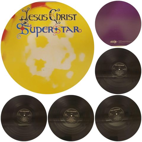 VINTAGE/RETRO LP-VINYL DOBBEL "JESUS CHRIST  SUPERSTAR 1970" 