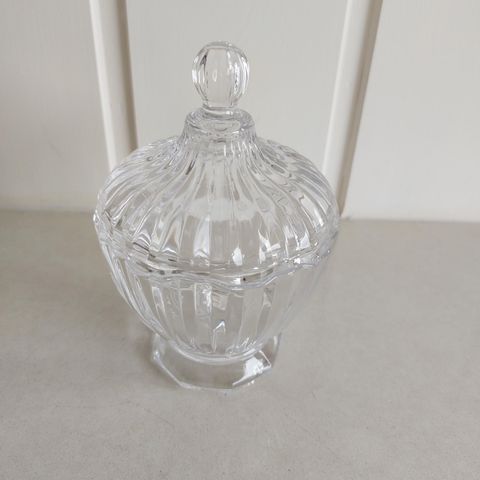 Glass krukke kr 50