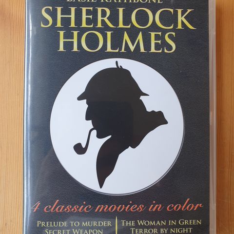 Sherlock Holmes - 4 Classic Movies In Color