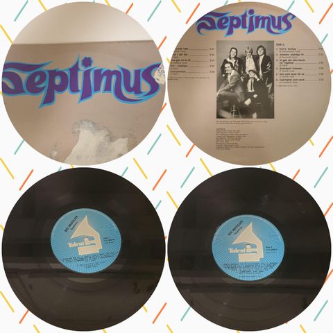 VINTAGE/RETRO LP-VINYL "SEPTIMUS NYE FRISTELSER 1980"