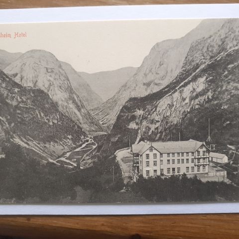 Postkort Stalheim hotel