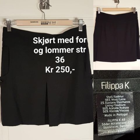 Filippa K skjørt