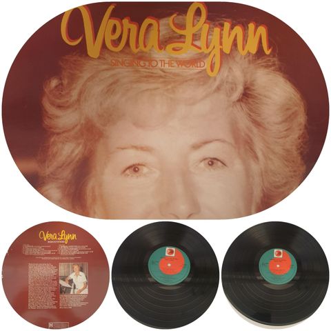 VINTAGE/RETRO LP-VINYL "VERA LYNN/SINGING TO THE WORLD 1981"