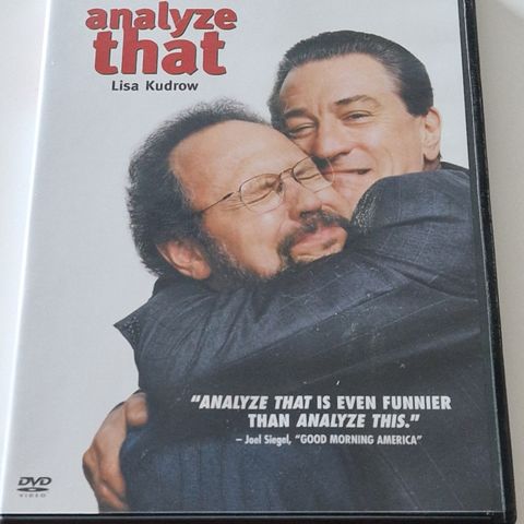 Analyze That DVD