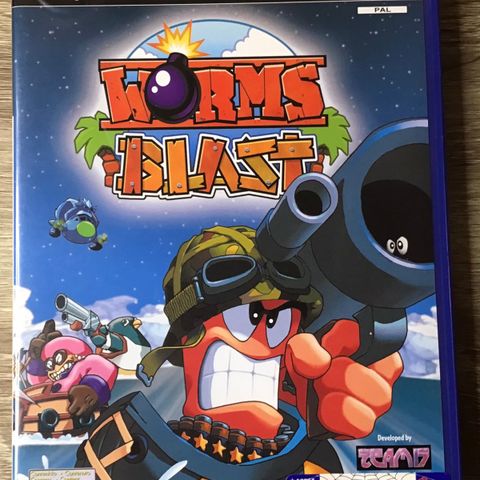 Worms Blast PS2 spill 🔥Som ny!