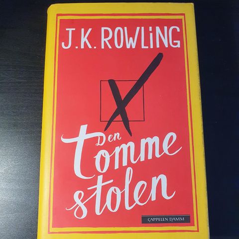 Den tomme stolen - J.K Rowling