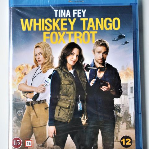 Whiskey Tango Foxtrot 2016 Blu-ray
