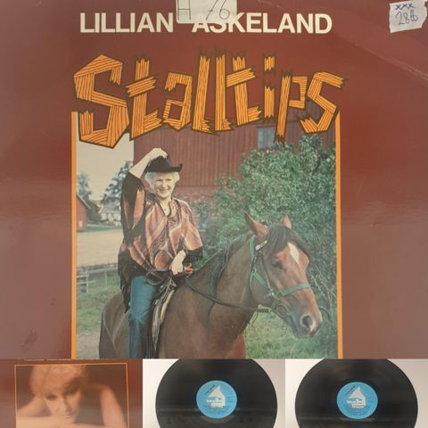 VINTAGE/RETRO LP-VINYL "LILLIAN ASKELAND/STALLTIPS 1979"