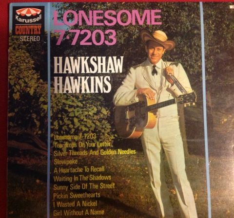 Hawkshaw Hawkins – Lonesome 7-7203 ( LP 1971)