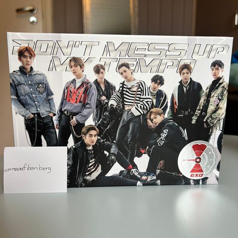 Exo Don’t mess up my tempo album