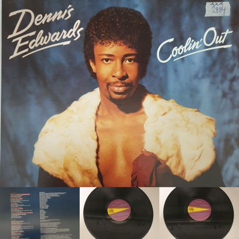 VINTAGE/RETRO LP-VINYL "DENNIS EDWARDS/COOLIN OUT 1985"