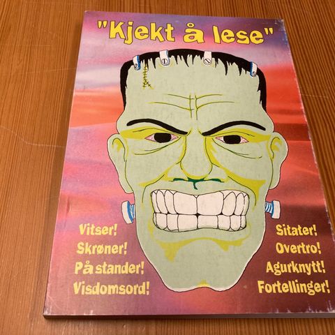 KJELL ARNE LARSEN : " KJEKT Å LESE Nr. 1