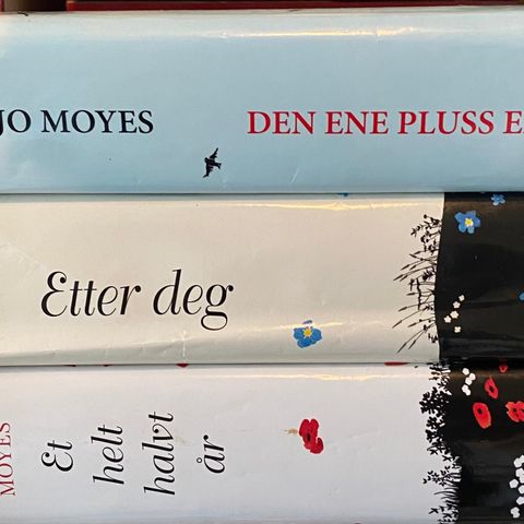 Et helt halvt år, Etter deg & Den ene pluss en av Jojo Moyes