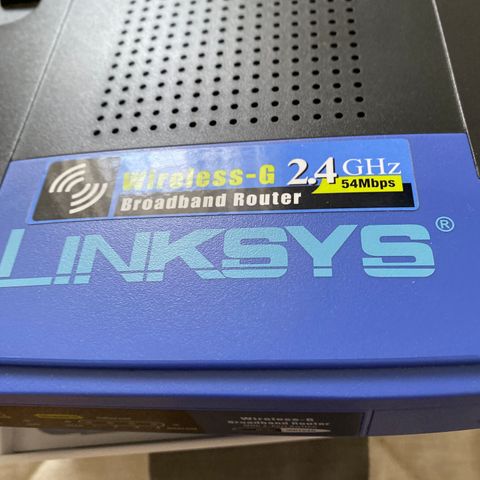 Linksys wireless G ruter