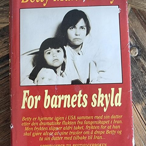 En bok av Betty Mahmoody "For barnets skyld " til salgs