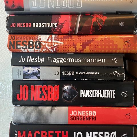 Bøker av Jo Nesbø