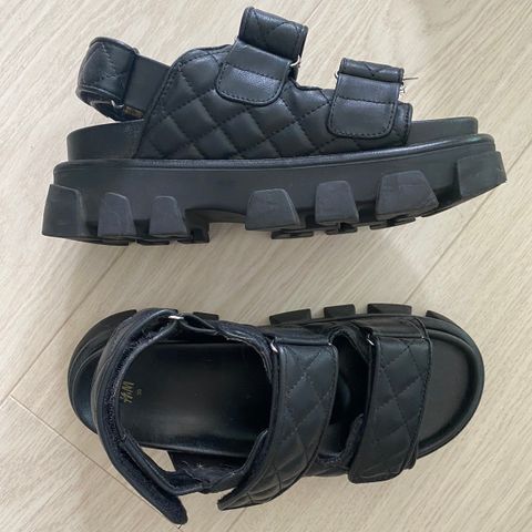 Chunky platform sandaler 39 H&M