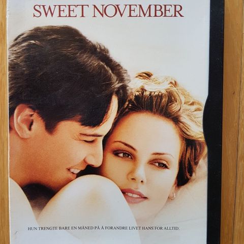 Sweet november - DVD -Keanu Reeves og Charlize Theron