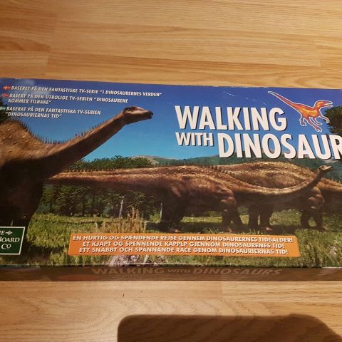 Walking with dinosaurs- brettspill