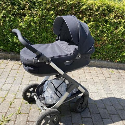 Flott Stokke trailz med bag og sportsdel