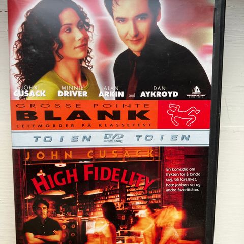 Grosse Pointe Blank / High Fidelity (DVD)