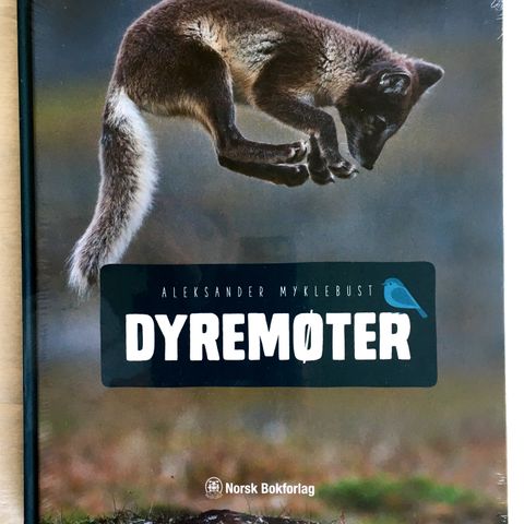 DYREMØTER av Aleksander Myklebust - ny/uåpnet bok -