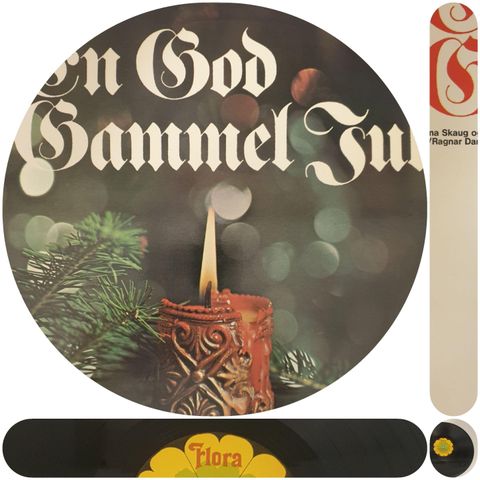 VINTAGE/RETRO LP-VINYL "EN GOD GAMMEL JUL 1970"