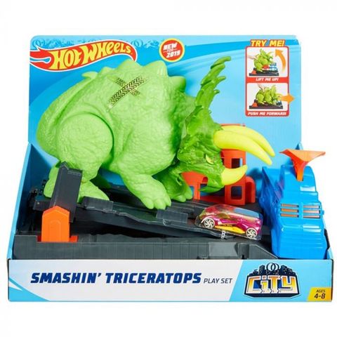 Hot wheels Smashin' Triceratops playset