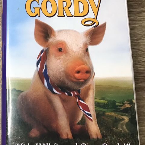 The Talking Pig Who Made It Big!  - Gordy. (BIGBOX ) 1995 film