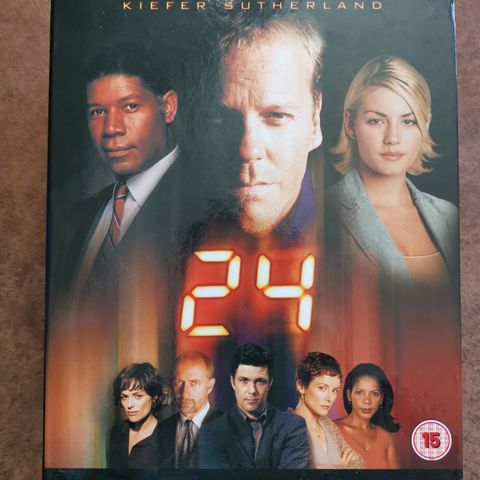 Selger TV-serien "24" - Sesong 1-5 (DVD)