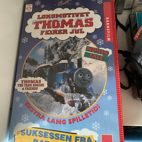 vhs. Lokomotivet Thomas toget.