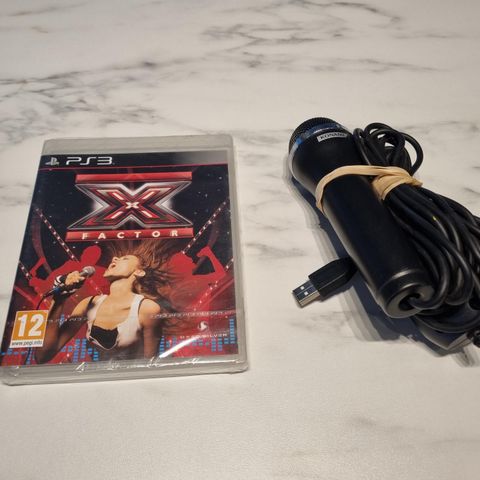 X-Factor med mikrofon | Playstation 3 (PS3)