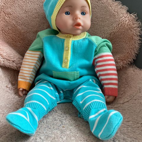 Babyklær med lue 62 cm Nyfødt sparkedrakt