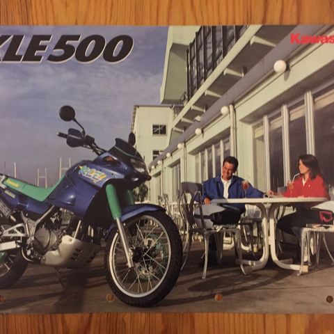 Kawasaki KLE500 Brosjyre Orginal