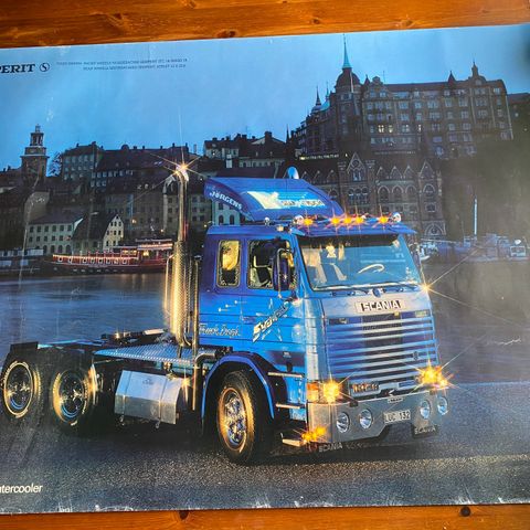 Scania R142 plakat