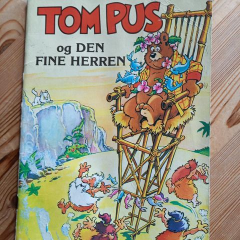 Tom Pus og Den Fine Herren- Semic 1982- Vintage-Album