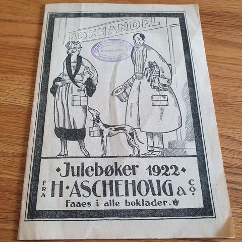 Aschehoug - Julebøker 1922