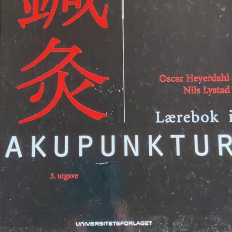 Lærebok i AKUPUNKTUR