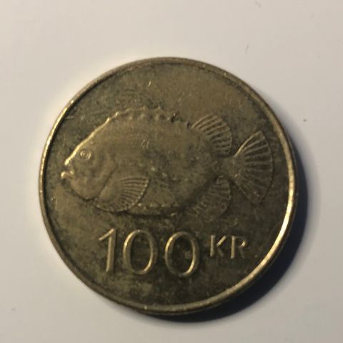 100 kronur Island 2007.   (2019. S)