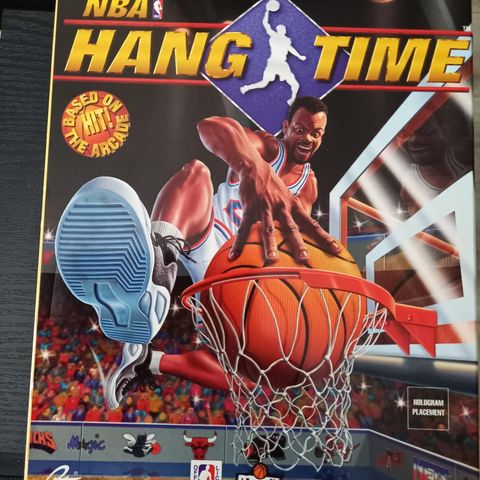 NBA Hang Time- Midway 1996- Big Box PC Game
