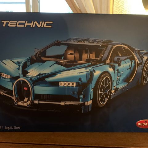 Uåpnet Lego Bugatti Chiron