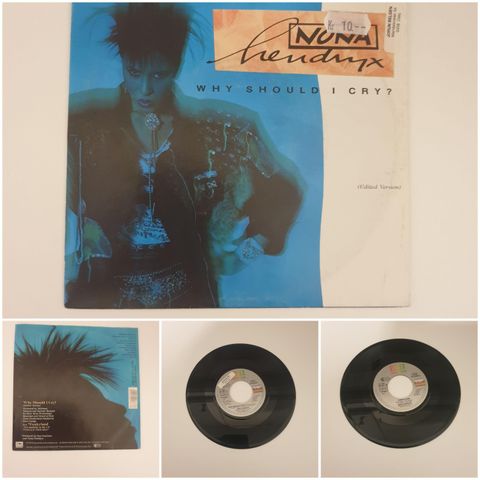 VINTAGE/RETRO LP-VINYL 45 RPM/NONA HENDRIX - WHY SHOULD I CRY ? 1987