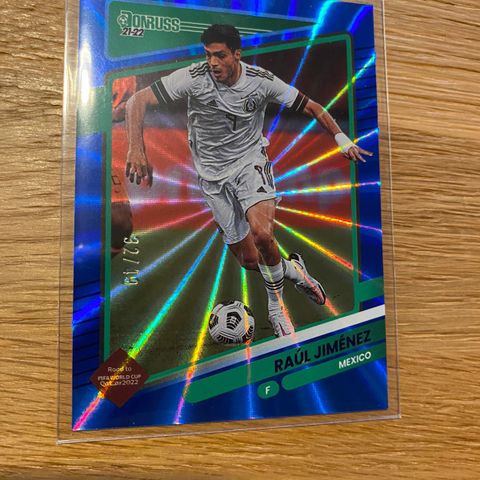 Raul Jimenez holo Blue lazer 32/49