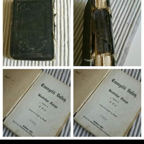 Sangbok fra 1890