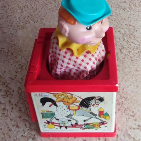 Jack In The Box - Fisher Price nr 138 z 1970r