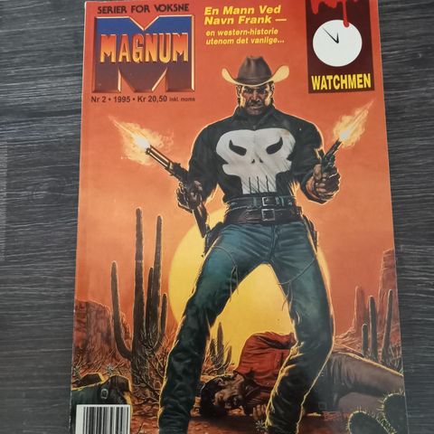 Magnum Nr.2 1995- Tegneserie- Vintage- Med Watchmen