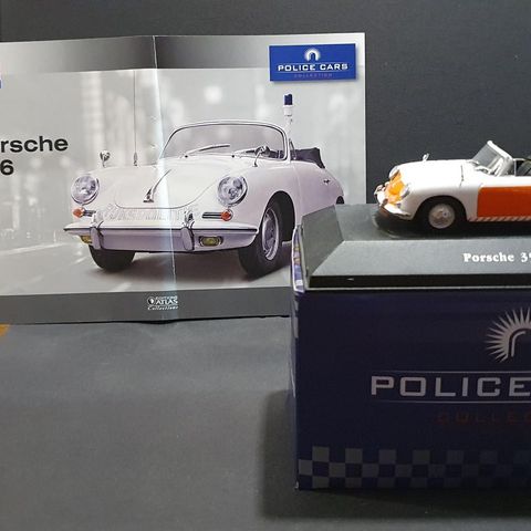 Porsche 356 Atlas Police Cars Collections