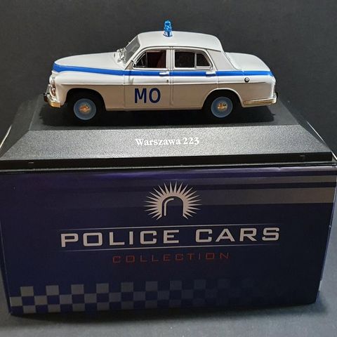 Warszawa 223 Atlas Police Cars Collections