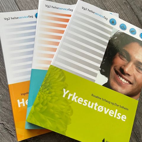 Ubrukte skolebøker for vg2 helseservicefag