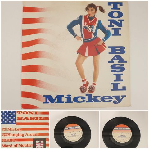 VINTAGE/RETRO LP-VINYL 45 RPM - TONI BASIL MICKEY 1981